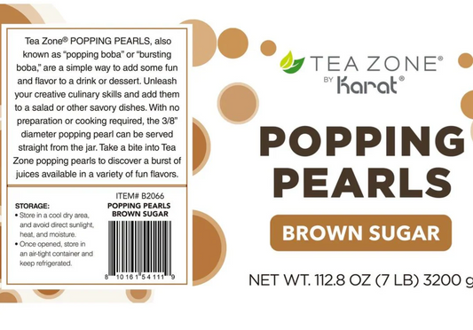 Popping Pearls Azúcar Morena