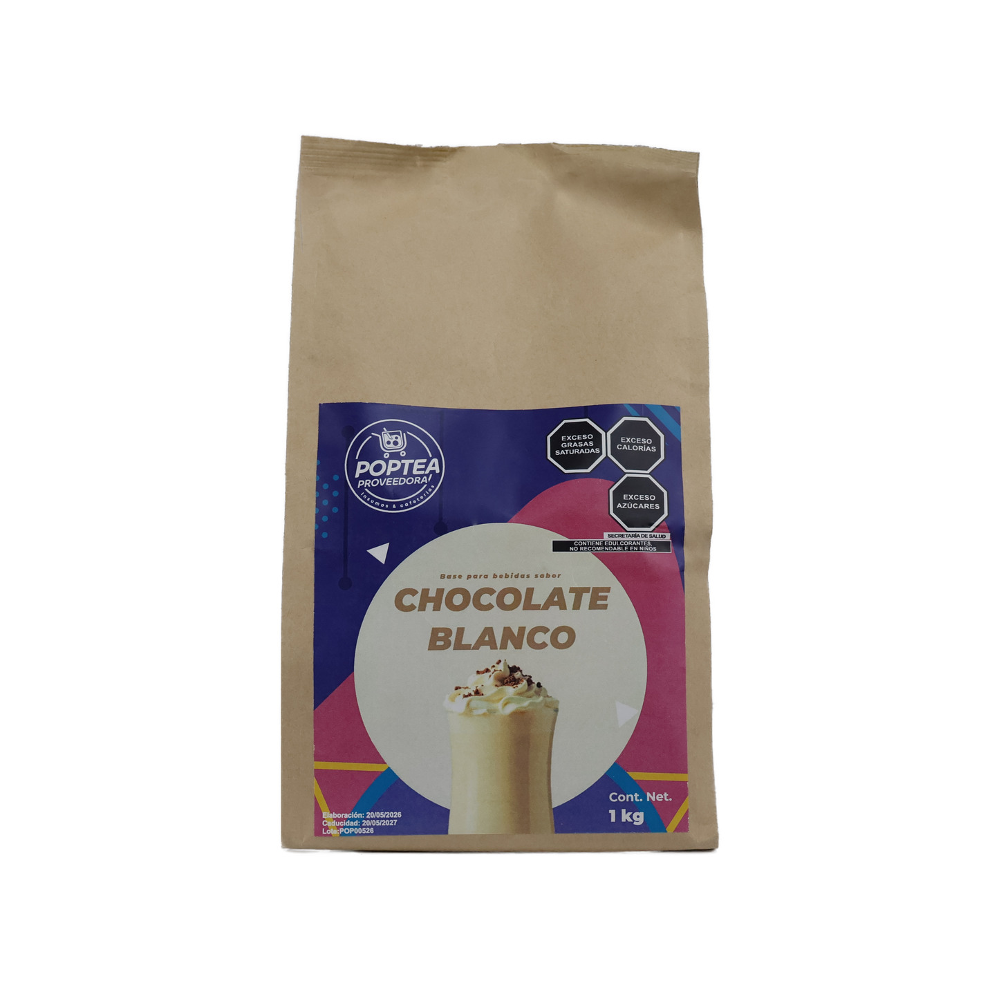 Polvo Chocolate blanco