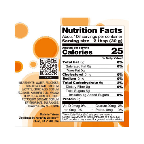 Popping Pearls Mango