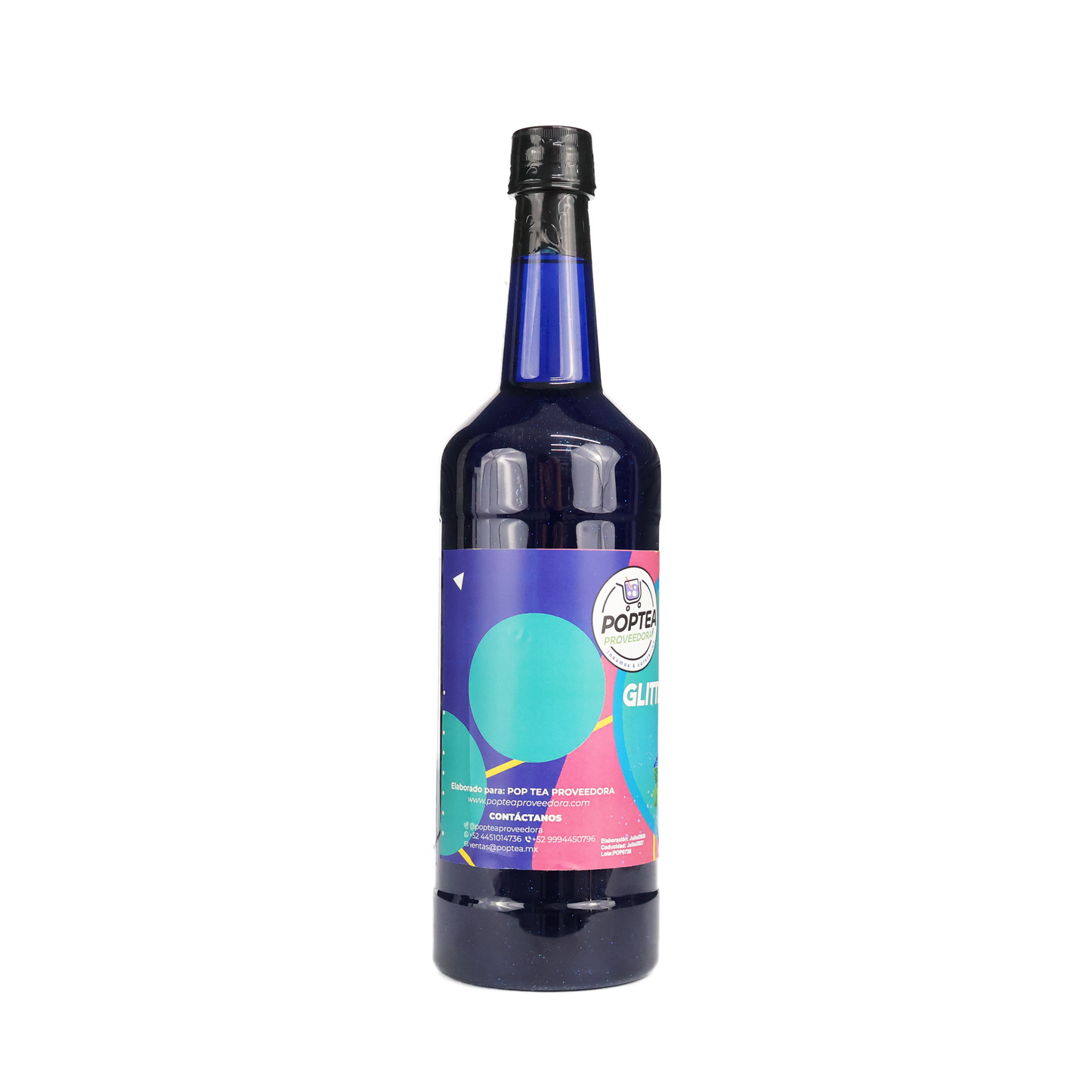 Jarabe Glitter Mora Azul