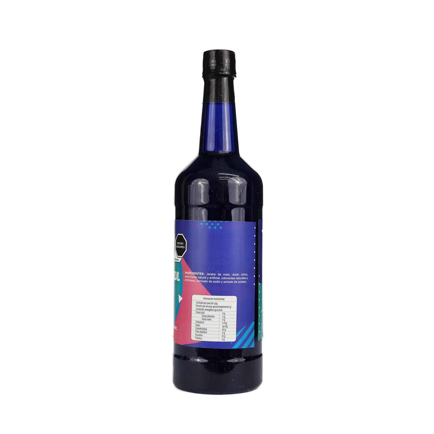 Jarabe Glitter Mora Azul